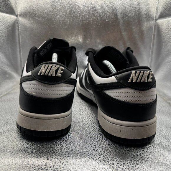 Size 11 Nike Dunk Low Retro Mens White Black Panda Athletic Sneaker DD1391-100 - Picture 8 of 11
